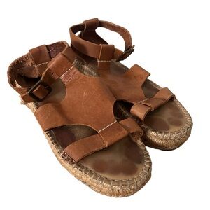 Soludos Banded Shiels Sandals Gladiator Espadrille Women’s 7